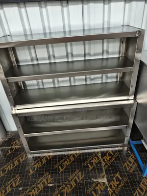 Double Tier SS Wall Shelf
