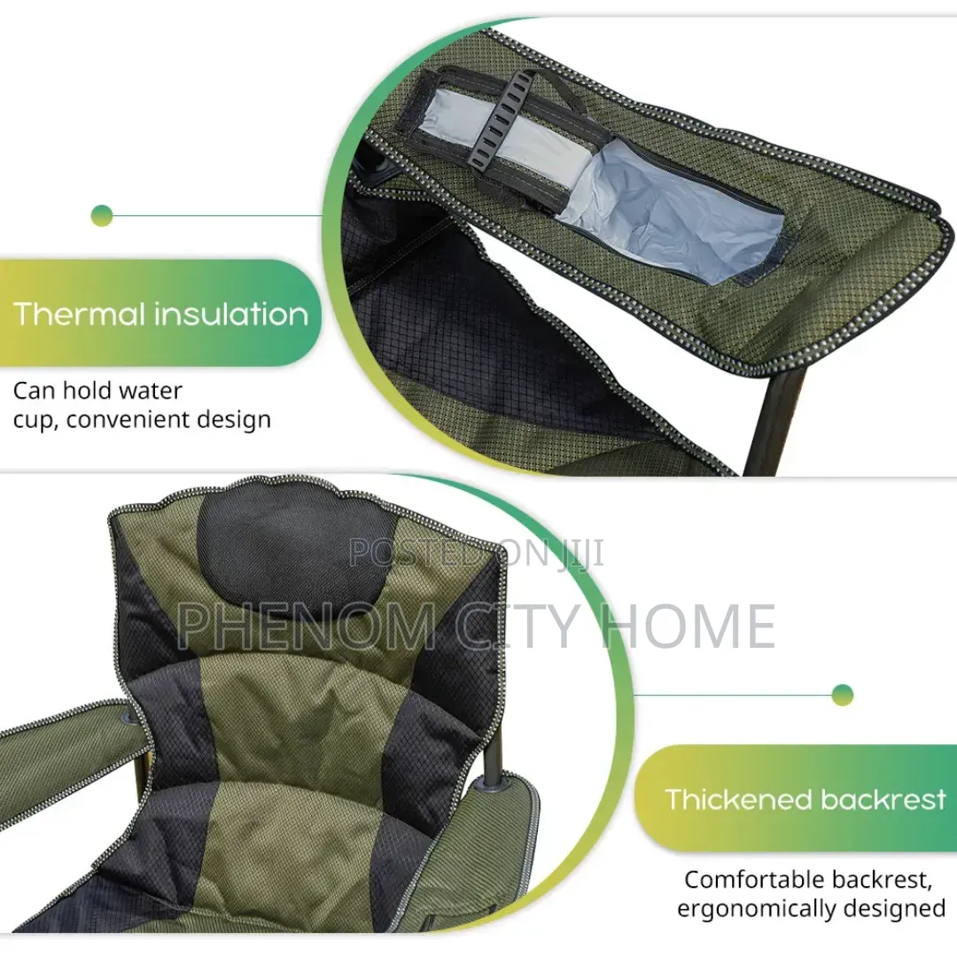 450lbs Capacity Padded Outdoor/Camping Chair