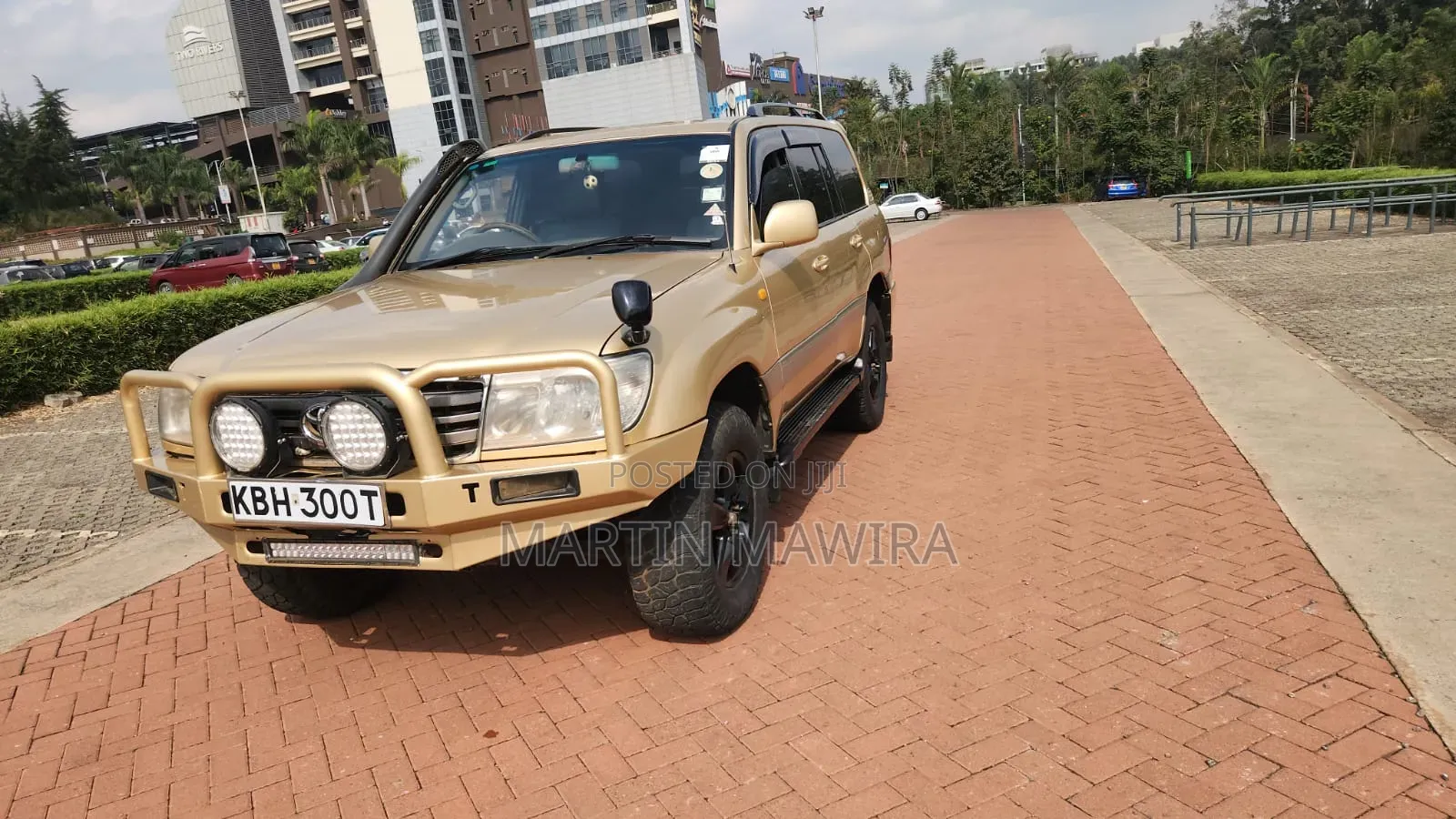 Toyota Land Cruiser Prado 2004 Yellow