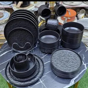 Black Ceramic Dinnerset
