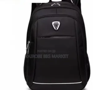 School Black Back Bag