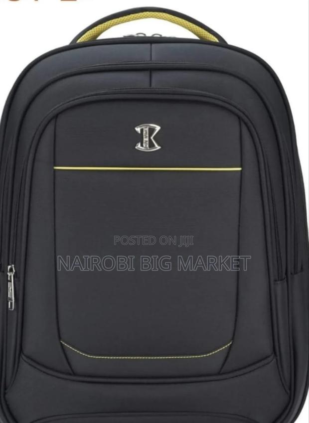 School Black Back Bag