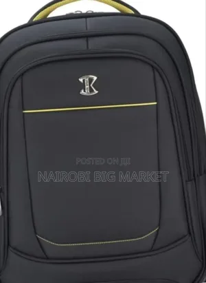 School Black Back Bag