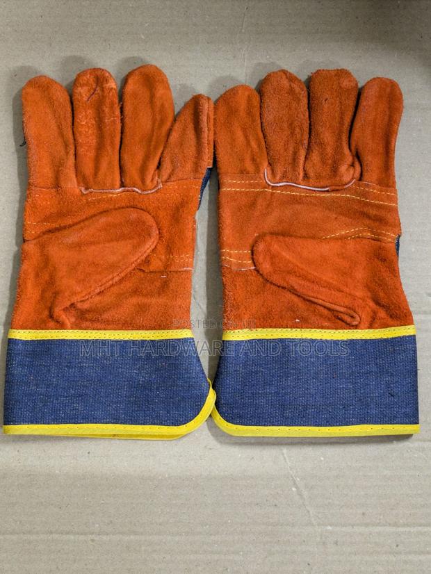 Leather Gloves HD Orange Knicker