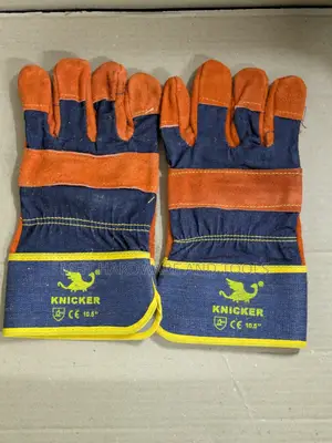 Leather Gloves HD Orange Knicker
