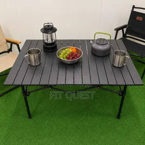 Portable Folding Camping Table – 95cm Large Outdoor Picnic Table