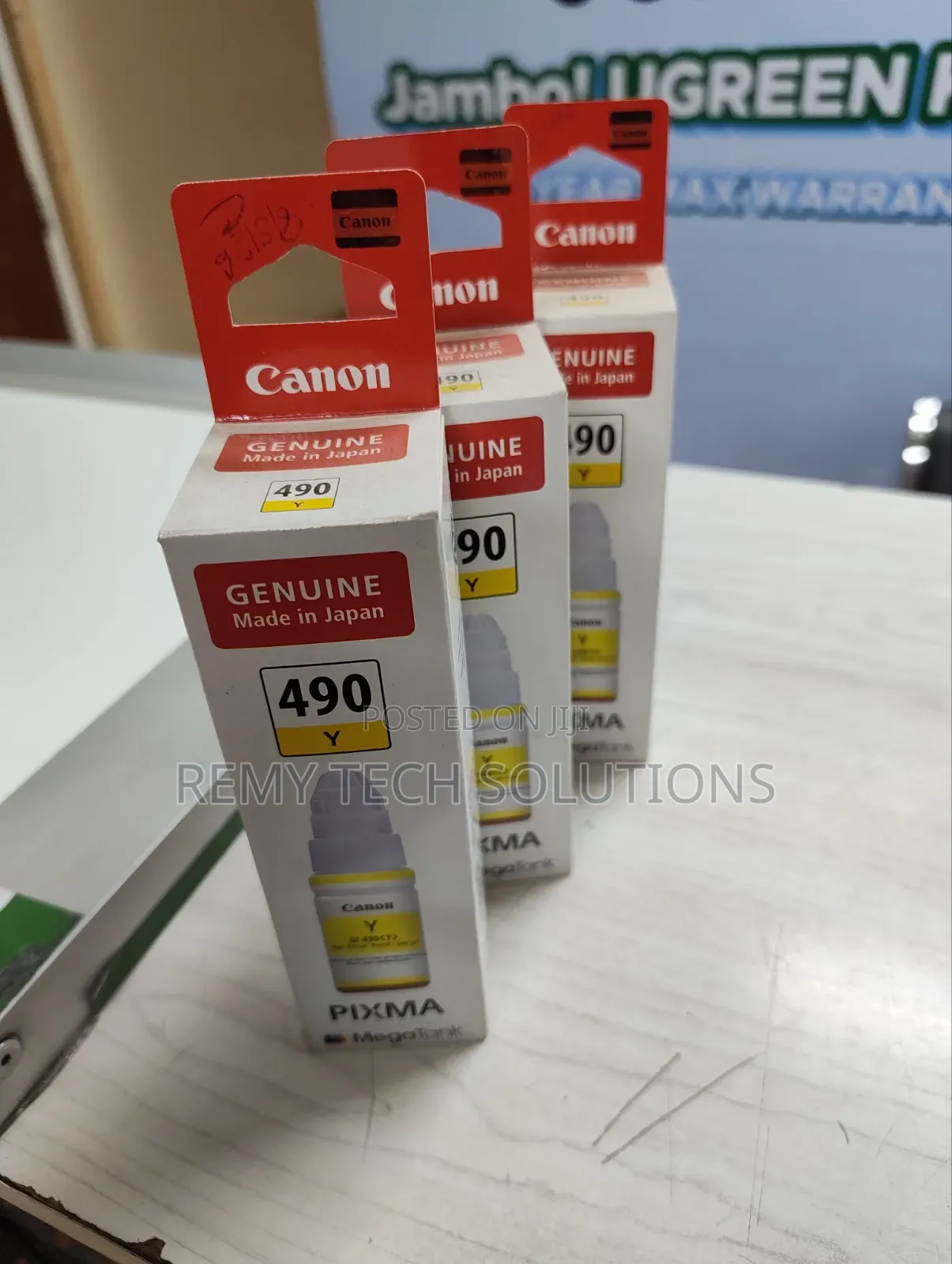 Canon Pixma 490 Yellow Ink
