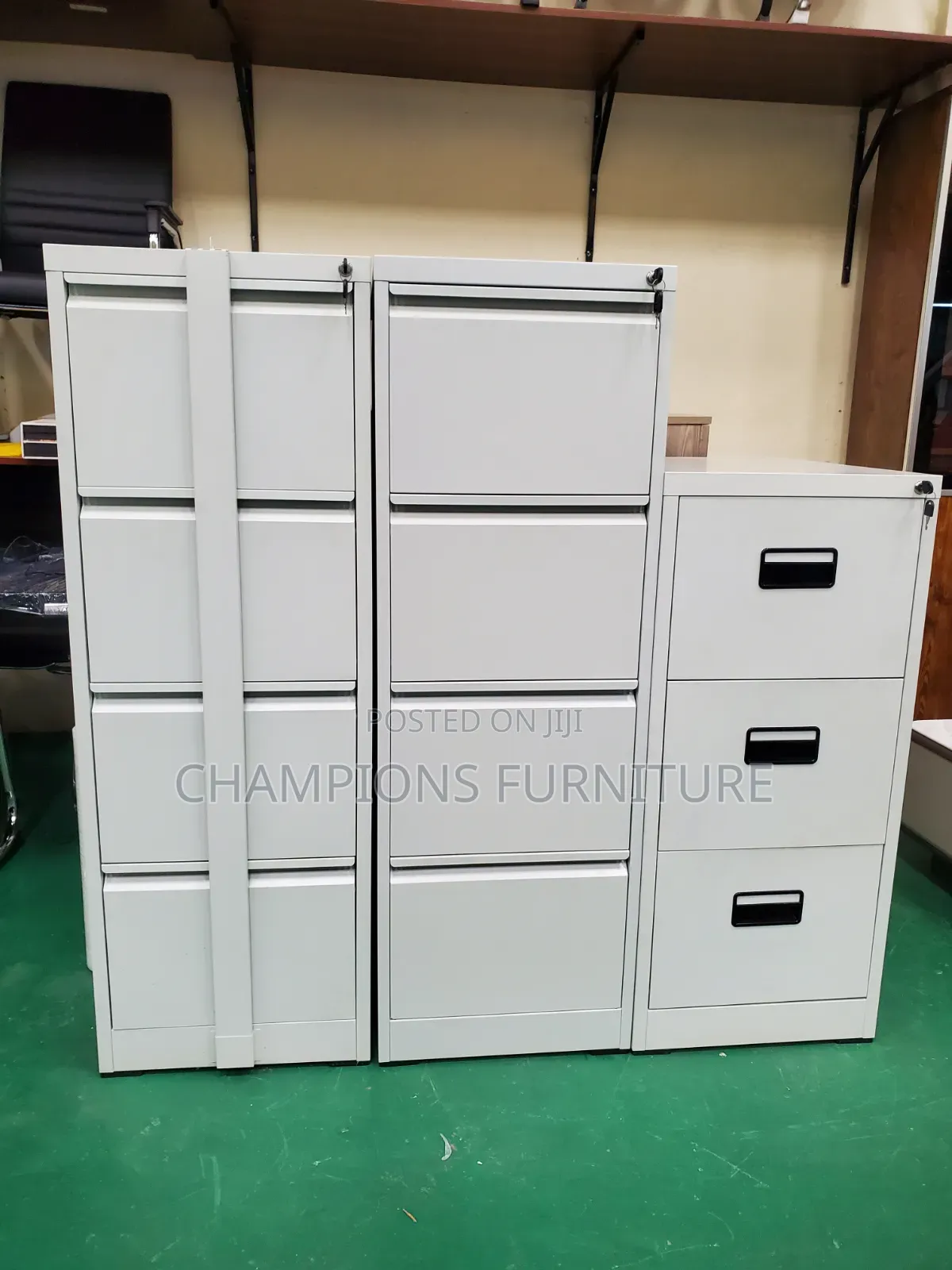 Steel 4 Drawers Vertical Cabinet