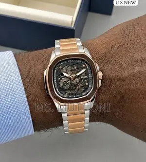 Two-Tone Premium Finish Automatic Fossil