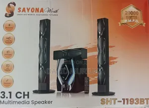 Sayona 3.1 Channel Tallboy Speaker SystemSayona Tallboy
