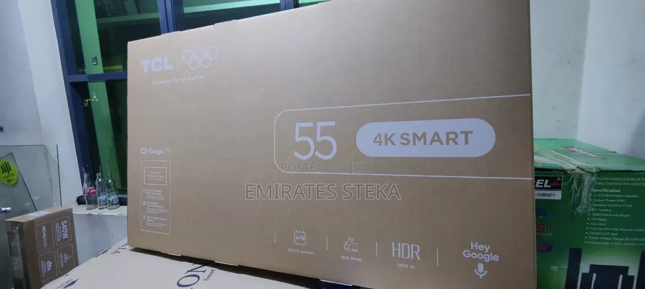 TCL TCL 55" V6D HDR Smart Google TV-Android, Dolby Audio, HDR