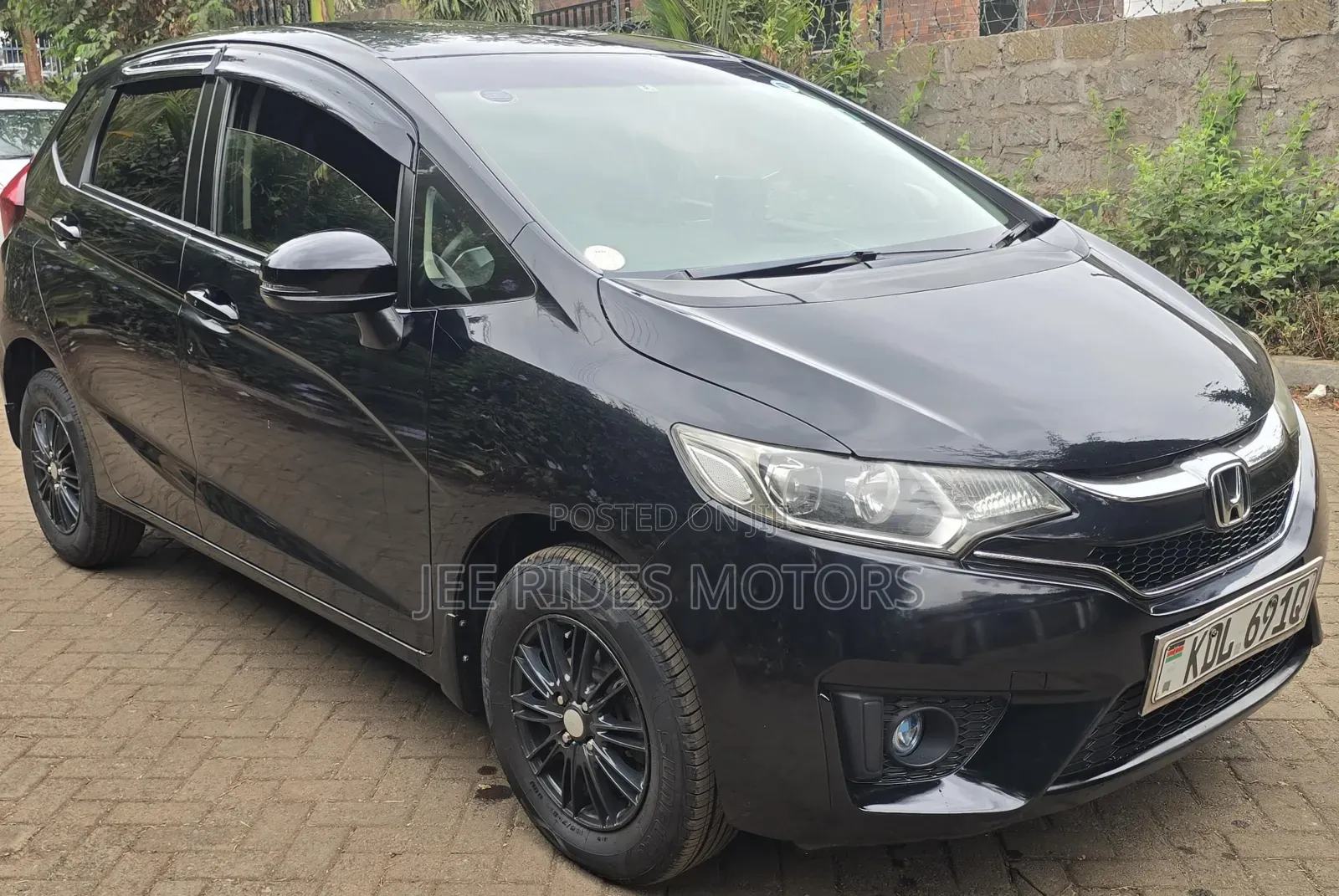 Honda Fit 2016 Matt Black