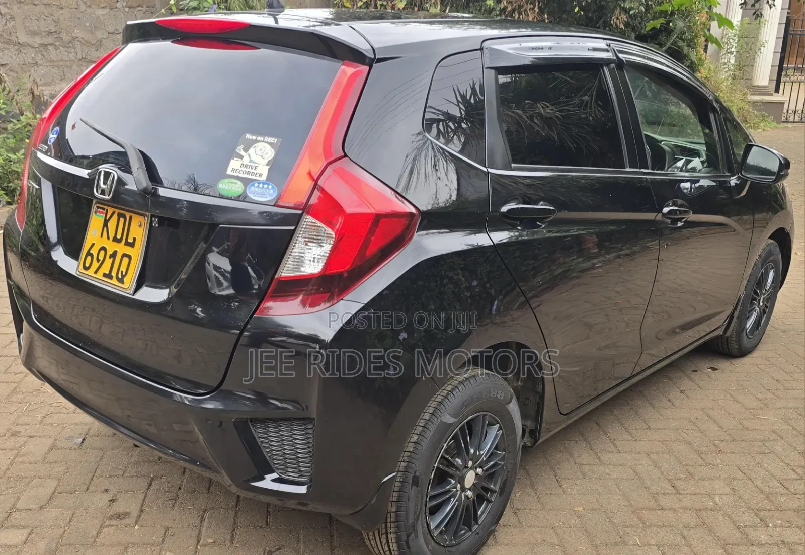 Honda Fit 2016 Matt Black