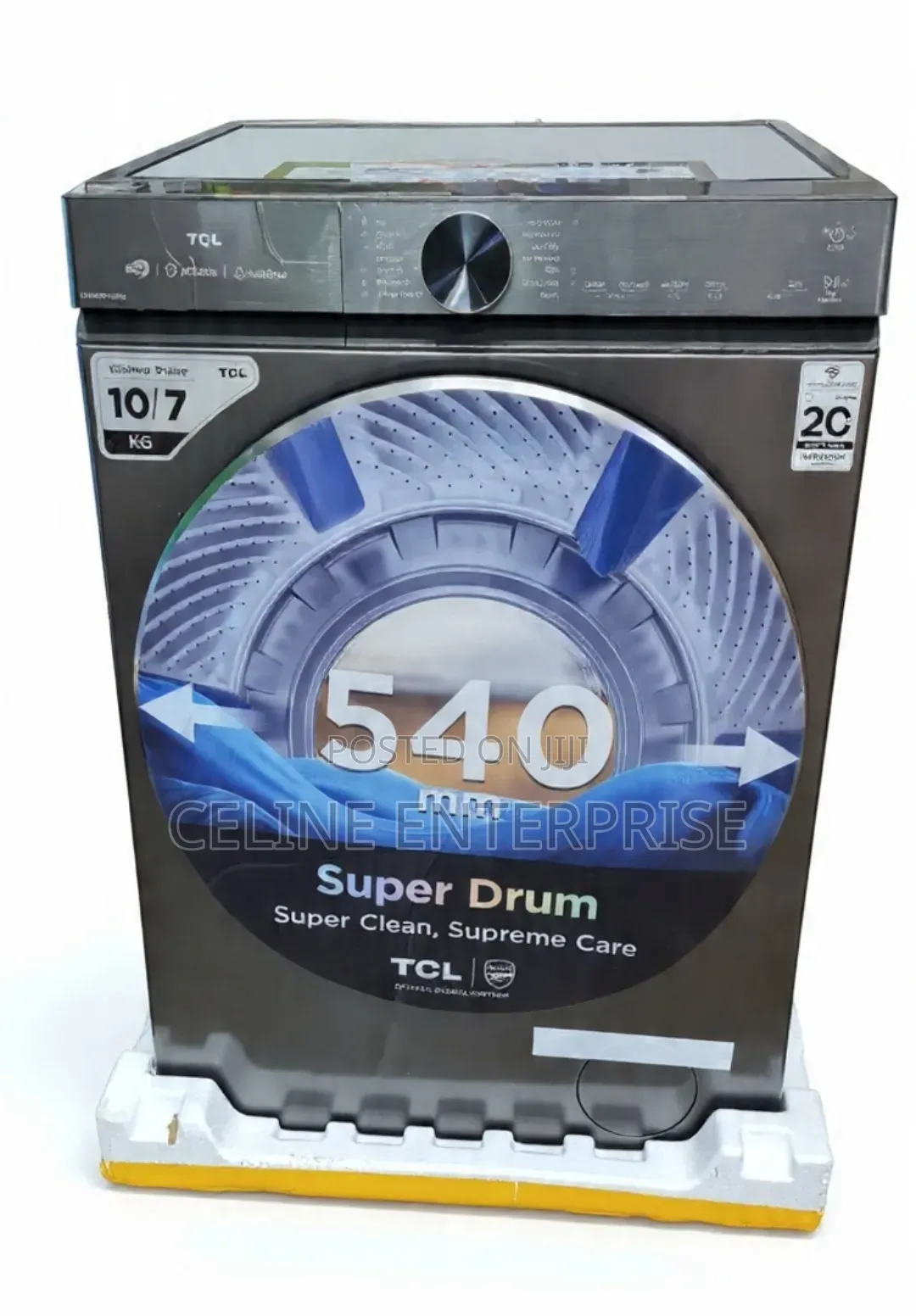 TCL 10/7kg Wifi Wash Dry C510WDG Washing Machine
