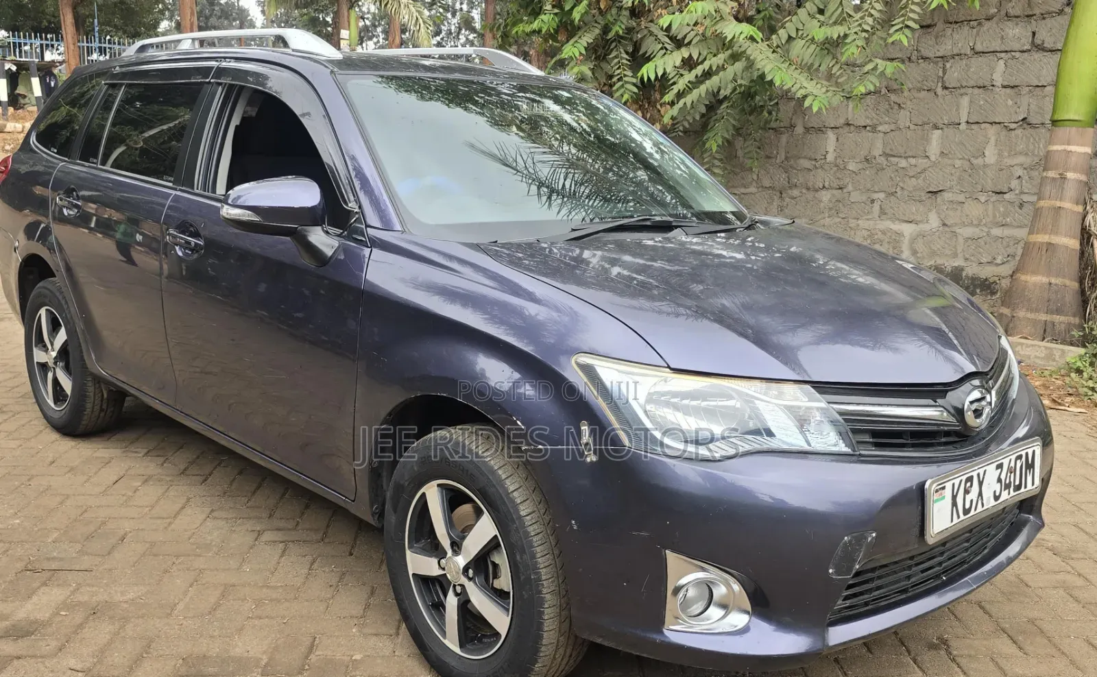 Toyota Corolla Fielder 2012 Gray