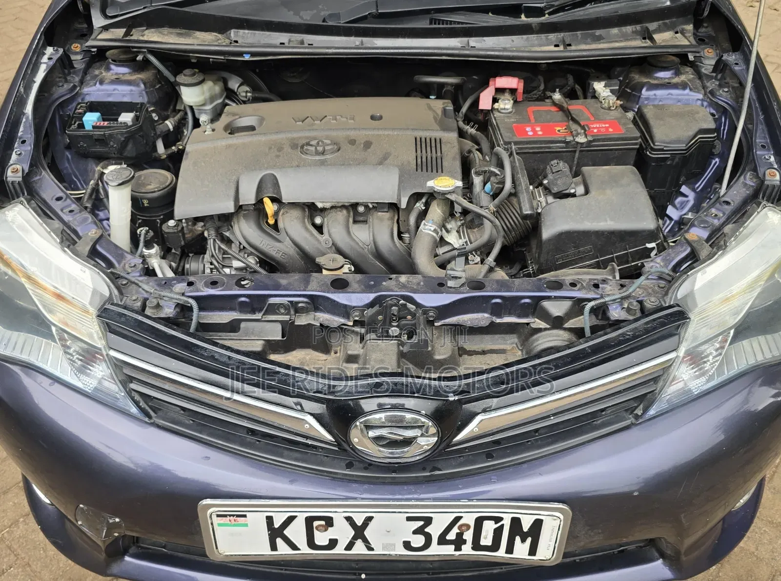Toyota Corolla Fielder 2012 Gray