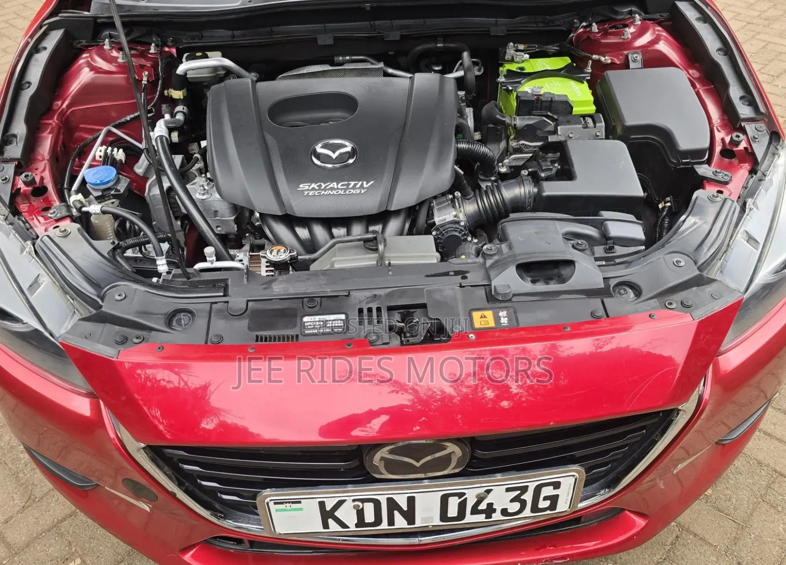 Mazda Axela 2017 Red