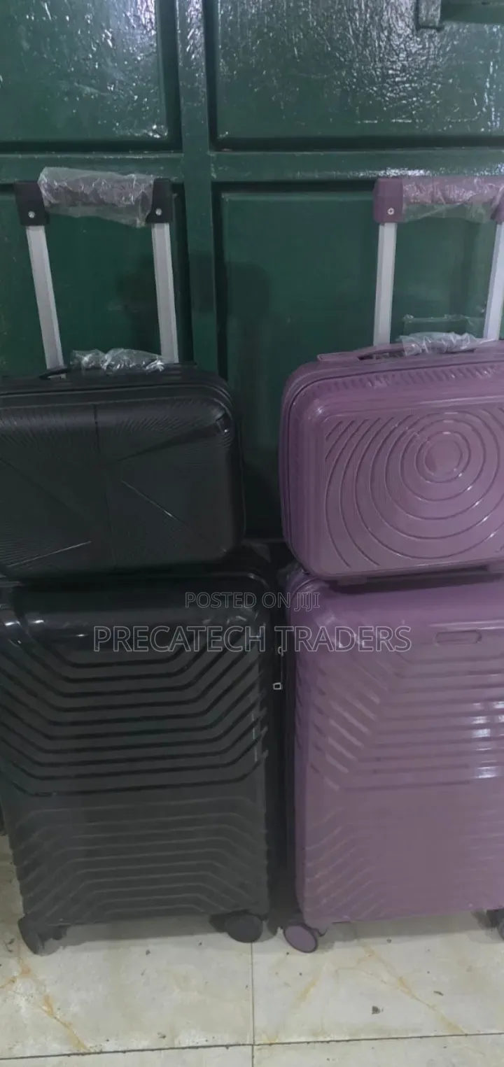 Stylish 2 in 1 Rubber Suitcase Bag