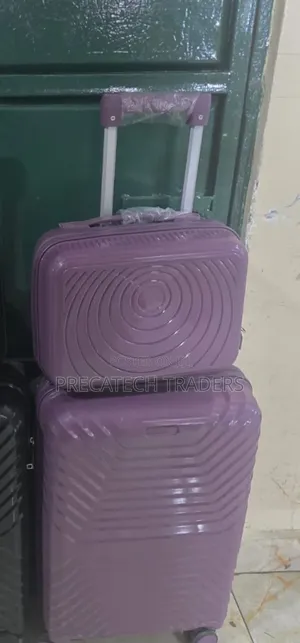 Stylish 2 in 1 Rubber Suitcase Bag
