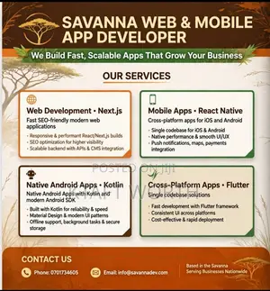 Web and Android App Development
