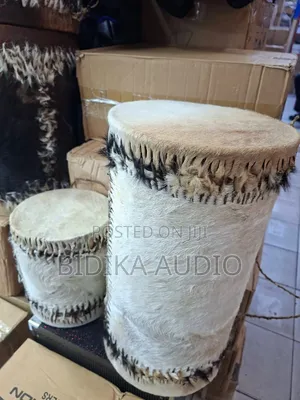 Authentic Handcrafted East African Ngoma Drum