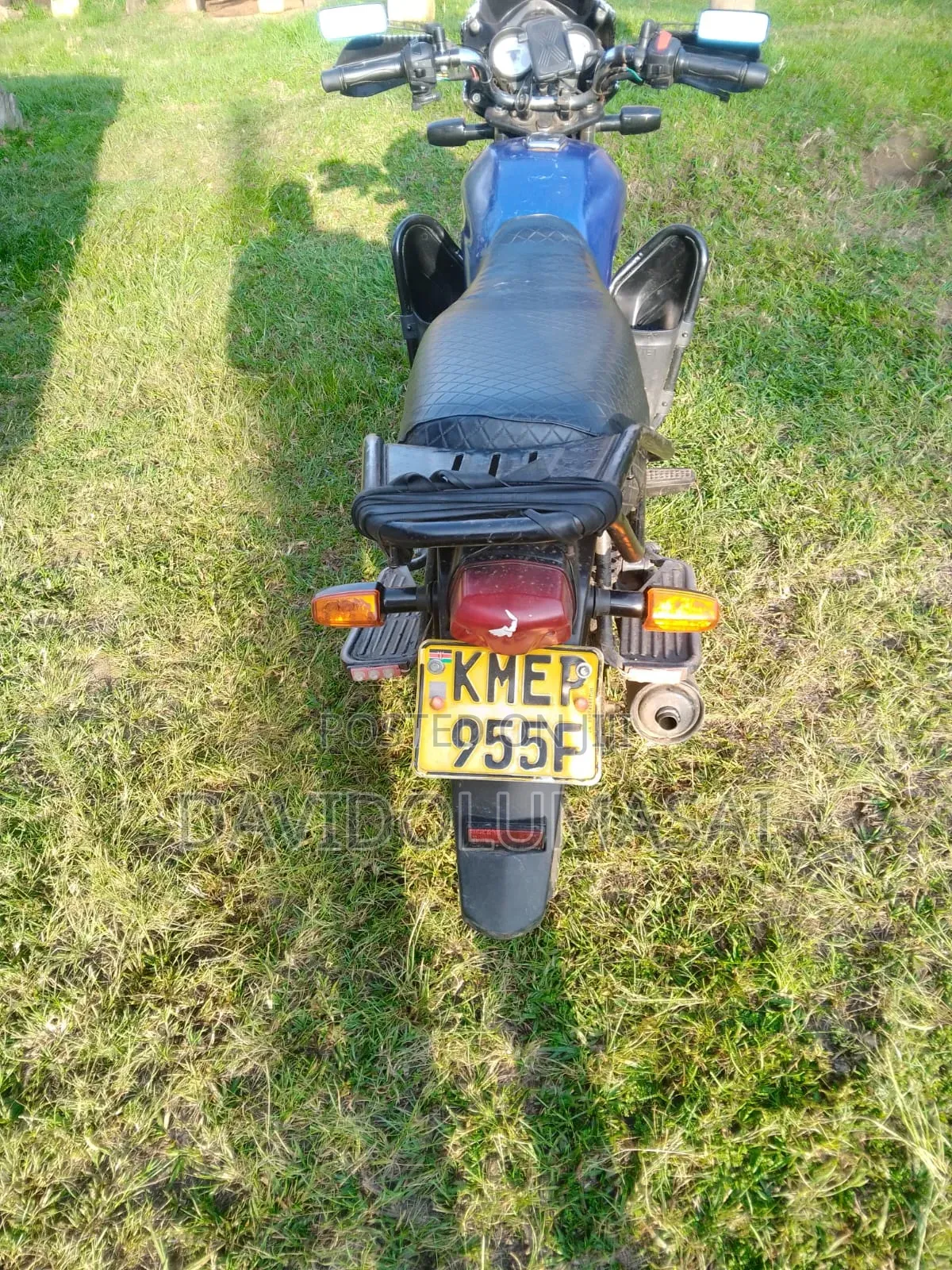 TVS HLX Plus ES 2018 Blue