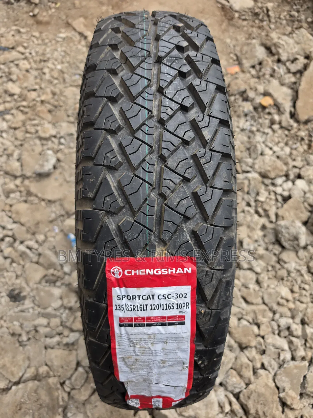 235 /85 R16 CHENGSHAN TIRES (Commercial)