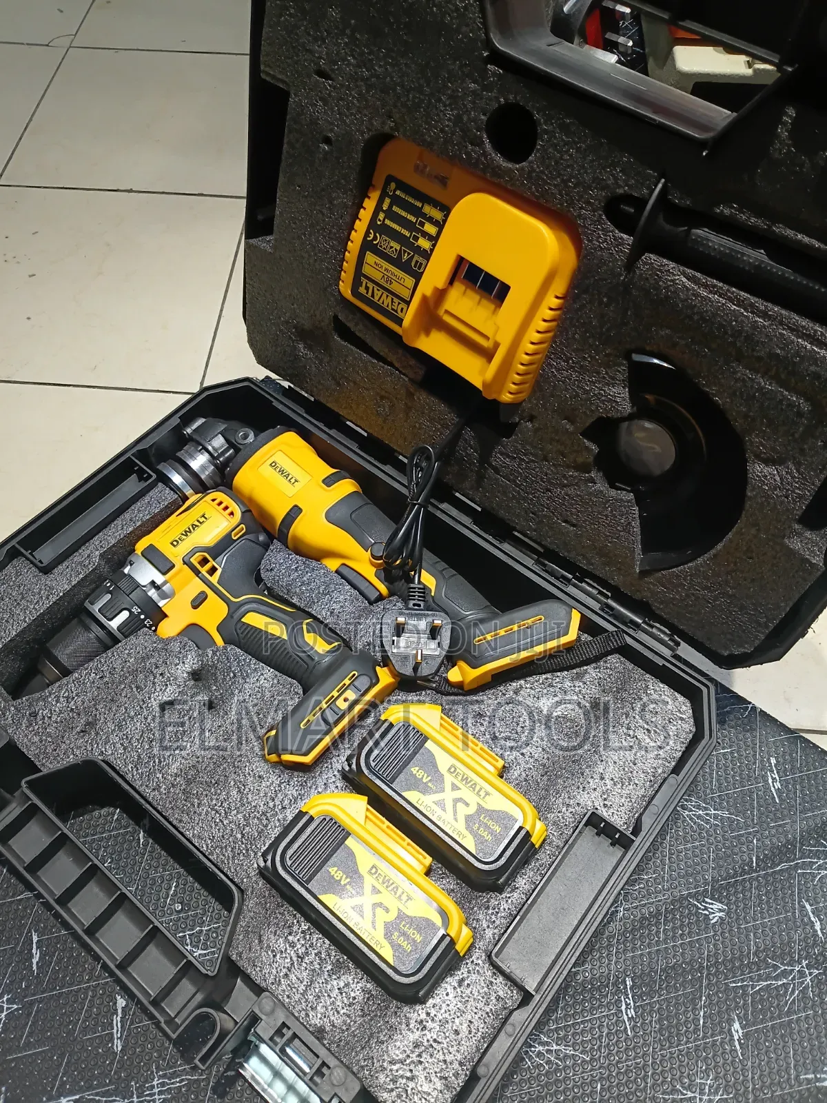 Dewalt 48v Cordless Drillset
