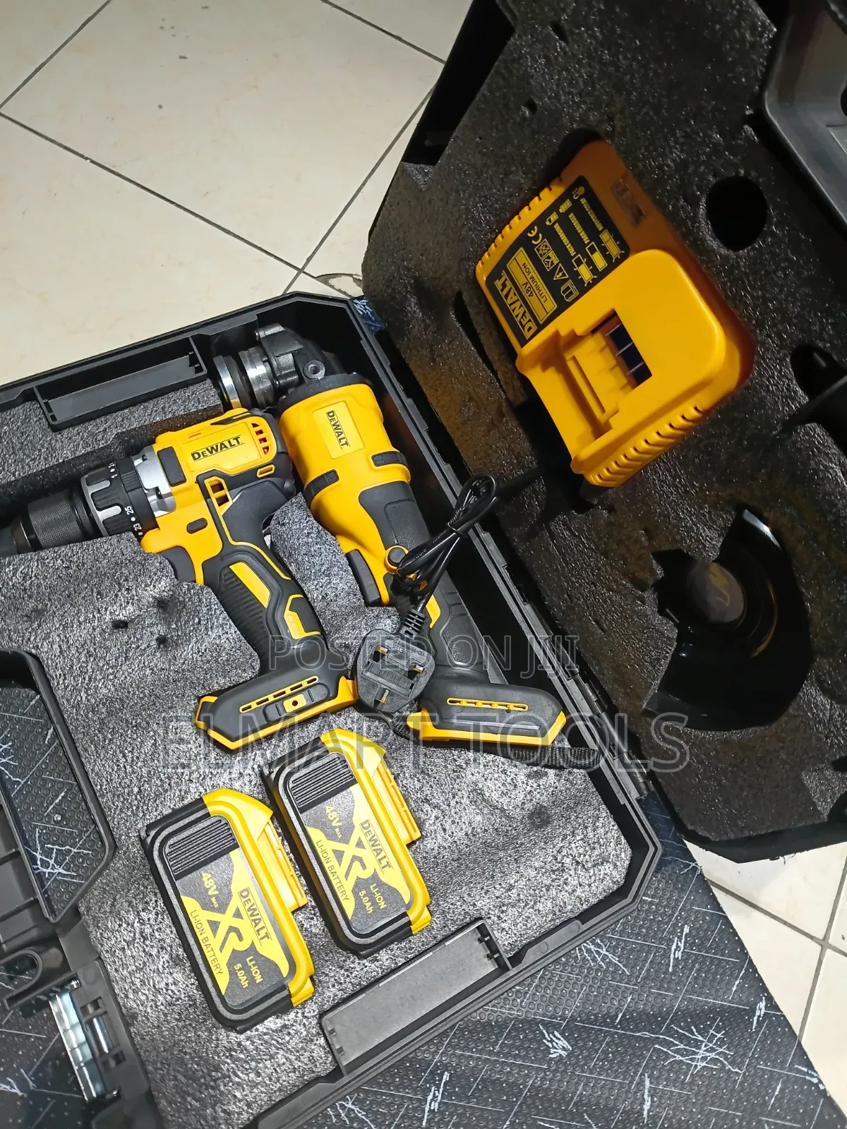 Dewalt 48v Cordless Drillset