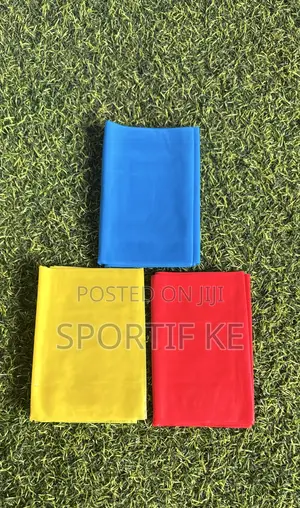 Three Tpe Resistance Bands – Yellow, Blue Red