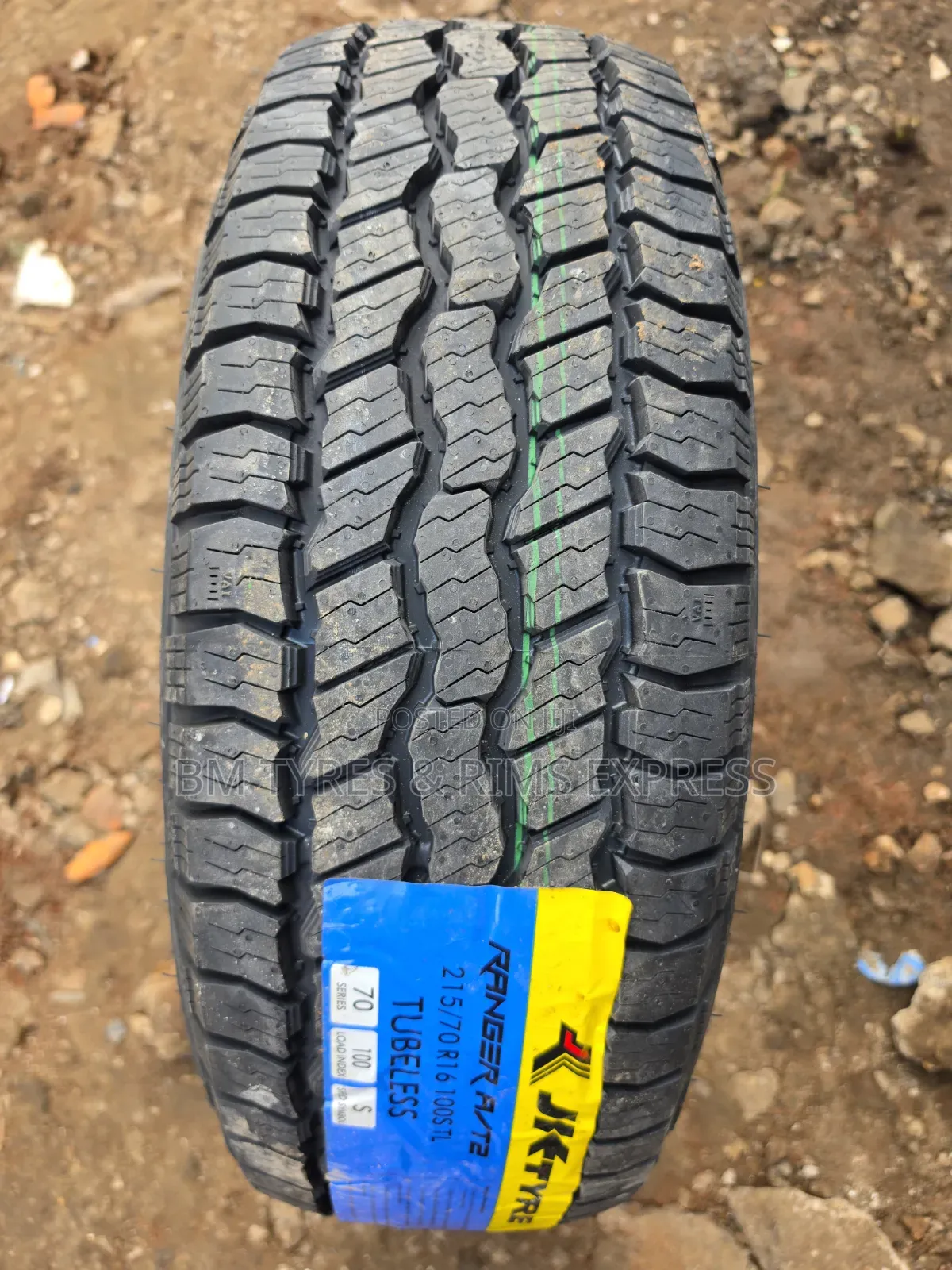 215 /70 R16 Jk Tires (All Terrain) India.