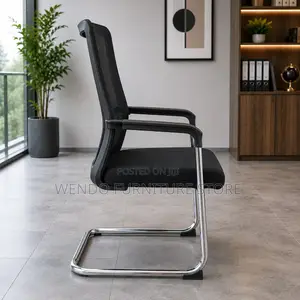Office Chair; Visitors High Backrest Office Chair With Breathable Back