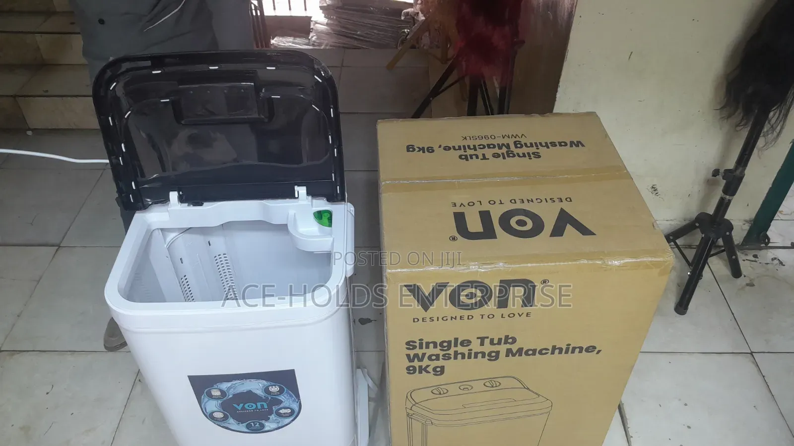  Von Single Tub 9kgs Washing Machine