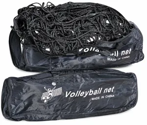 Heavy Duty High Quality Volleyball Net Black