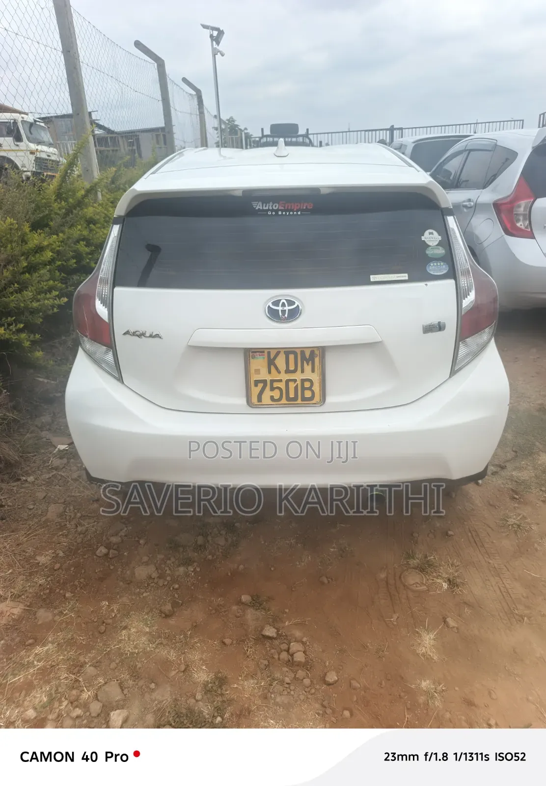 Toyota Aqua 2016 White