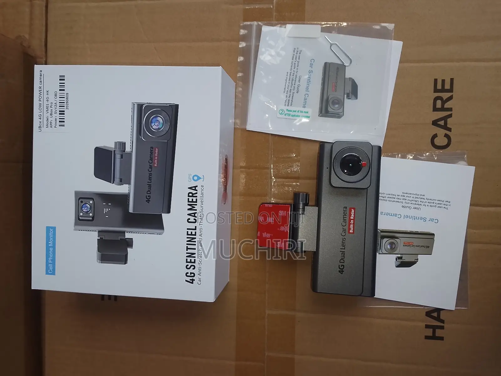 UBox 4G Vehicle Camera – Front Rear Dual Lens Dash Recorder