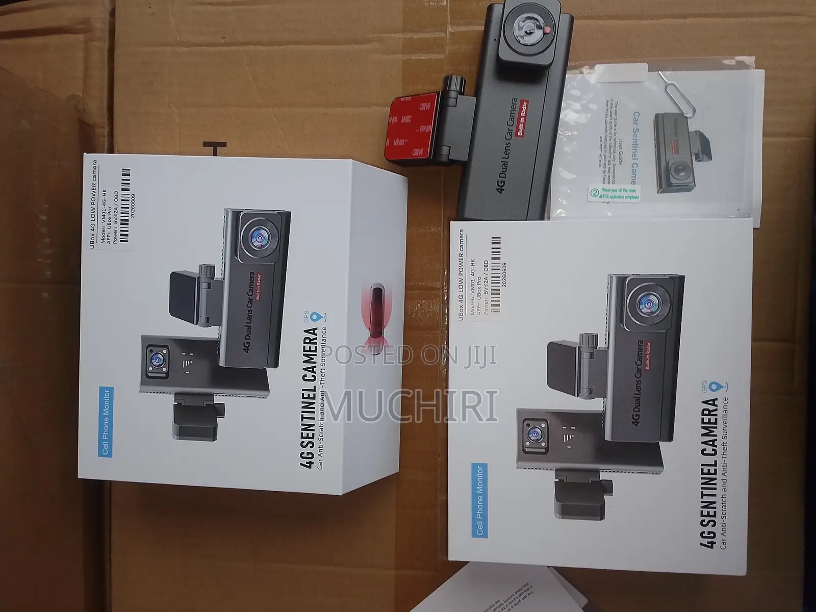 UBox 4G Vehicle Camera – Front Rear Dual Lens Dash Recorder