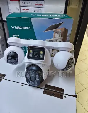 4 Lens 4G Solar Security Camera With SIM Card