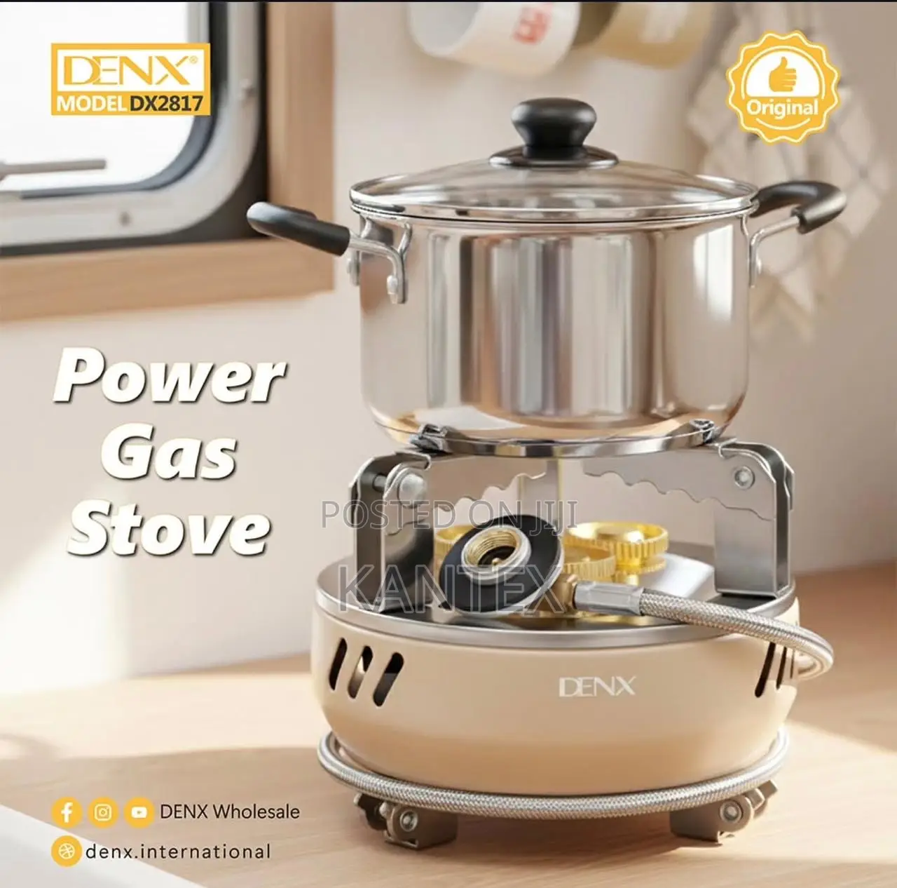 Denx DX2817 Power Gas Stove