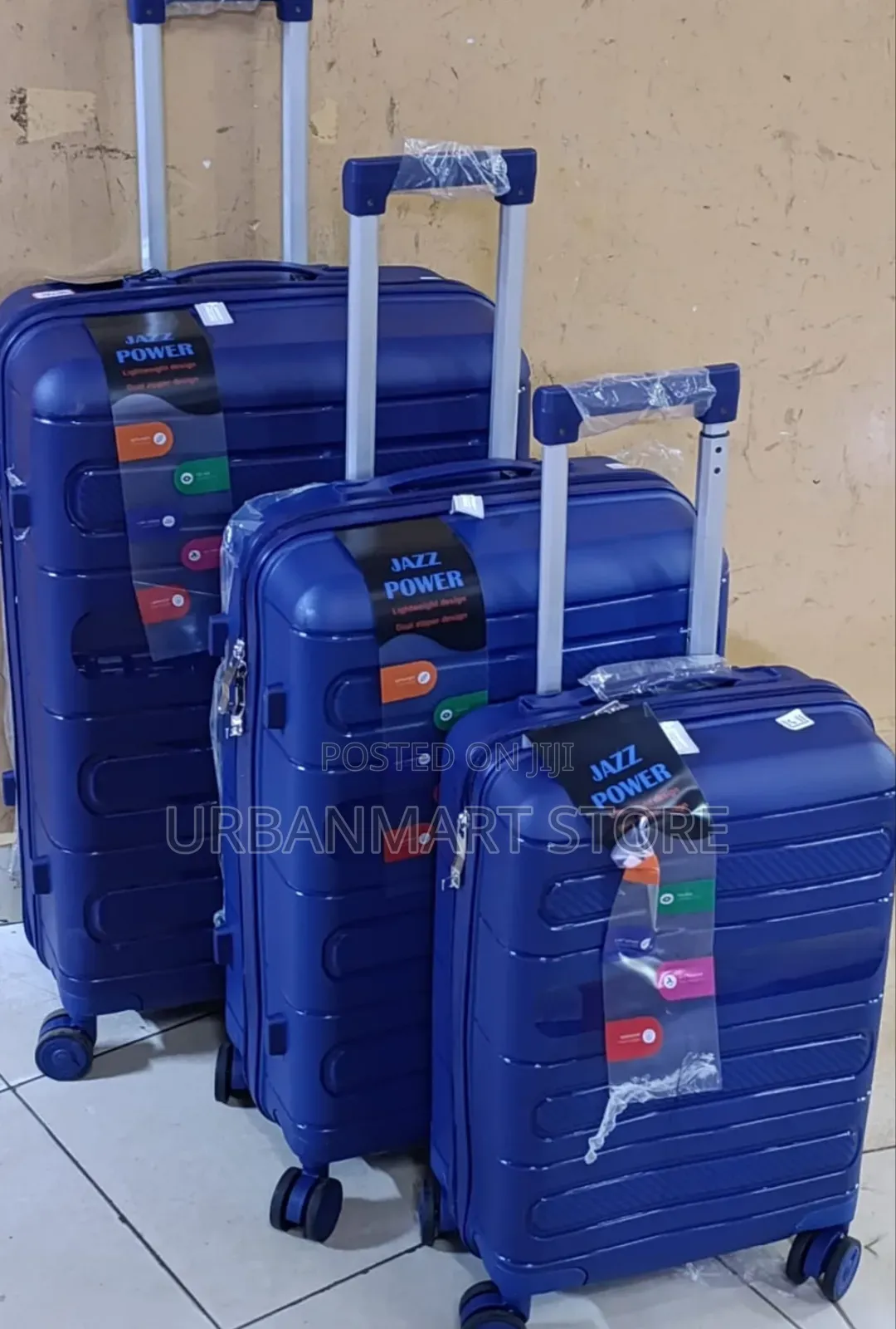 3 Piece Unbreakable Travel Luggage Set – PP Material