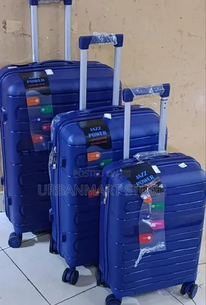3 Piece Unbreakable Travel Luggage Set – PP Material