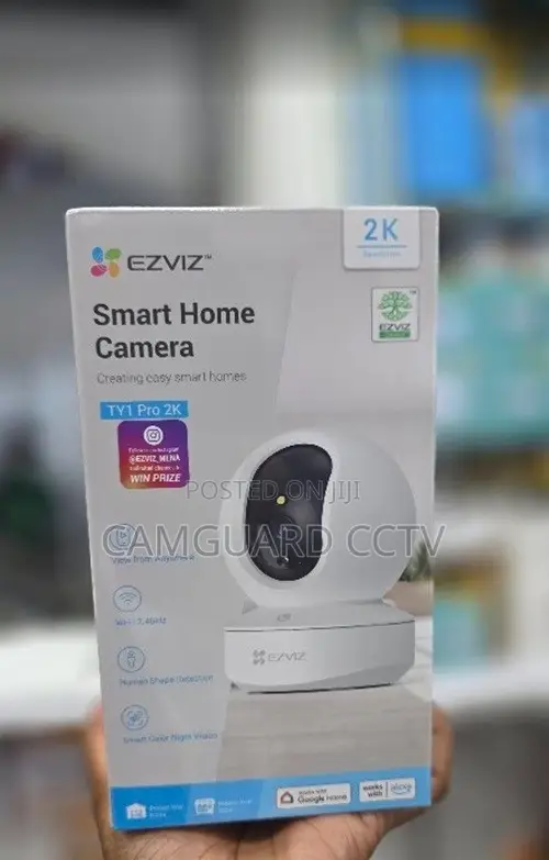 EZVIZ TY1 Pro Wireless Smart Security Camera With Touch-Call Button