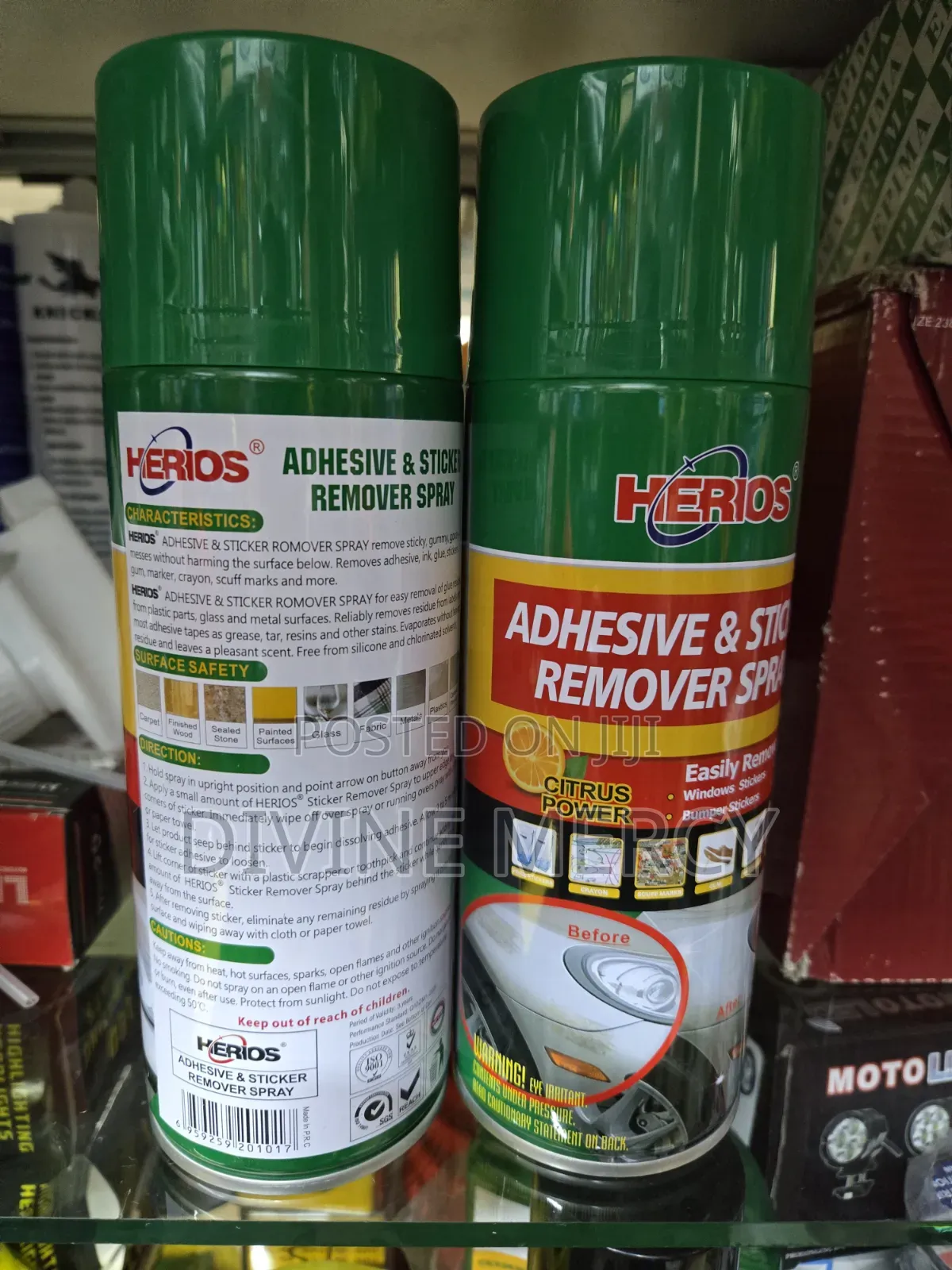 Adhesive Sticker Remover Spray