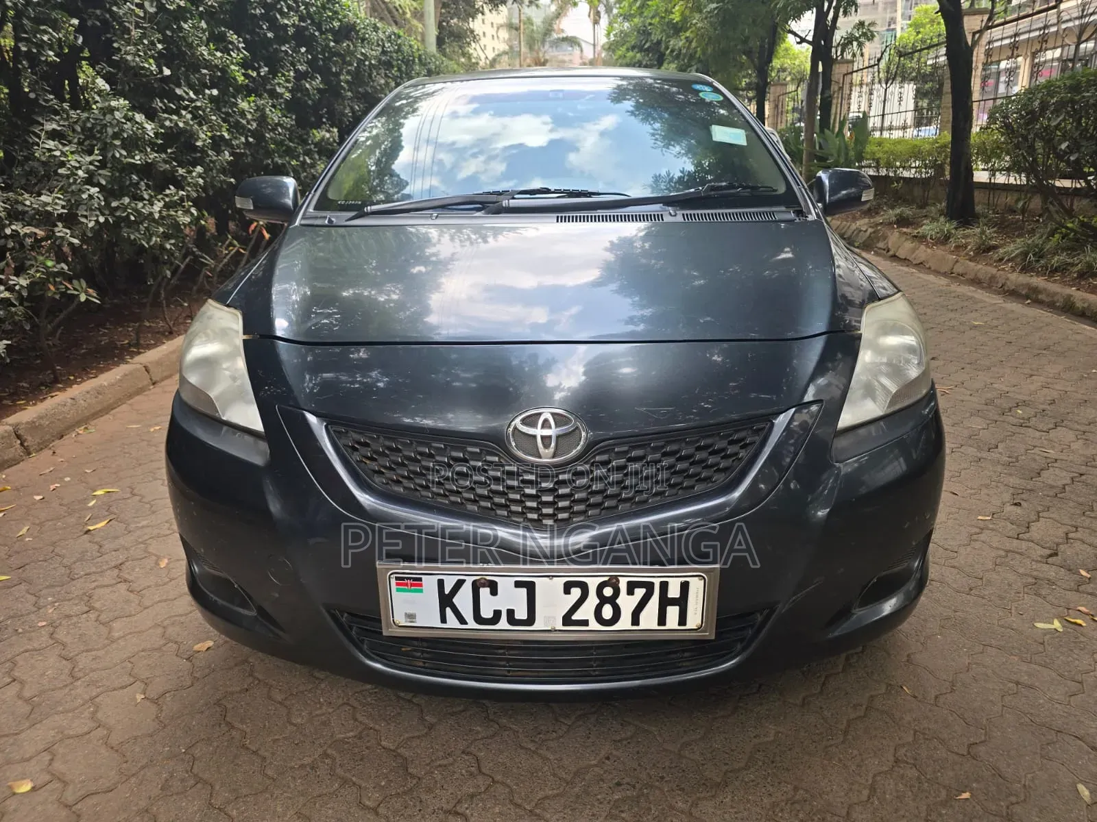 Toyota Belta 2009 Gray