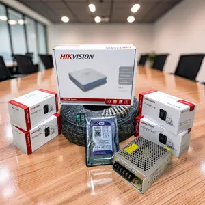 Crystal Clear Footage 4 Hikvision 1080P CCTV Cameras Full System Kit