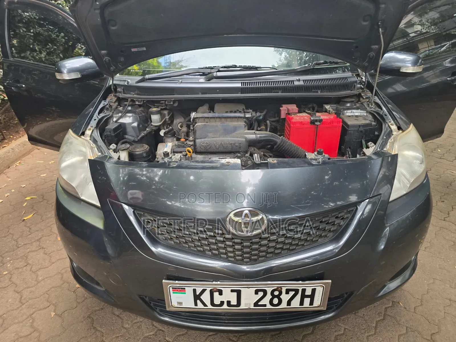 Toyota Belta 2009 Gray