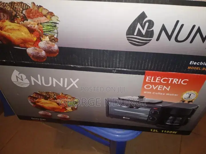 Nunix Electric Oven With Coffee Maker