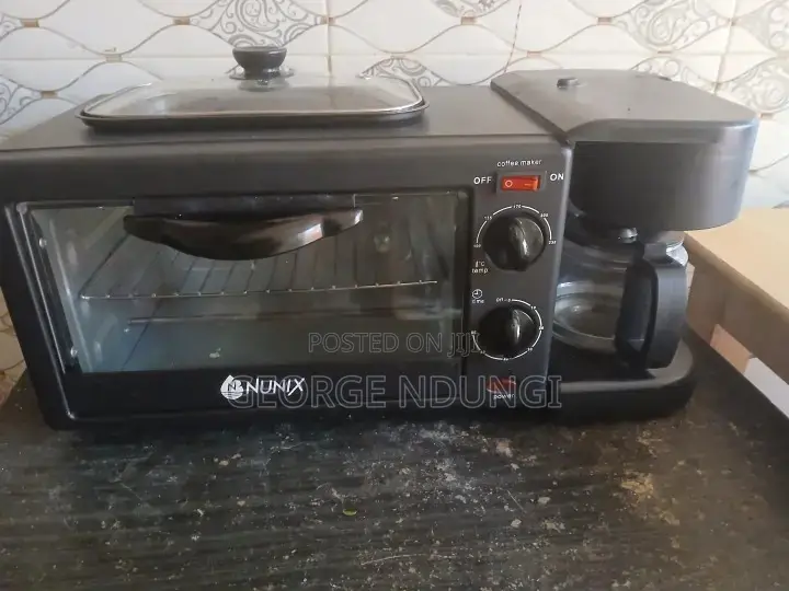Nunix Electric Oven With Coffee Maker