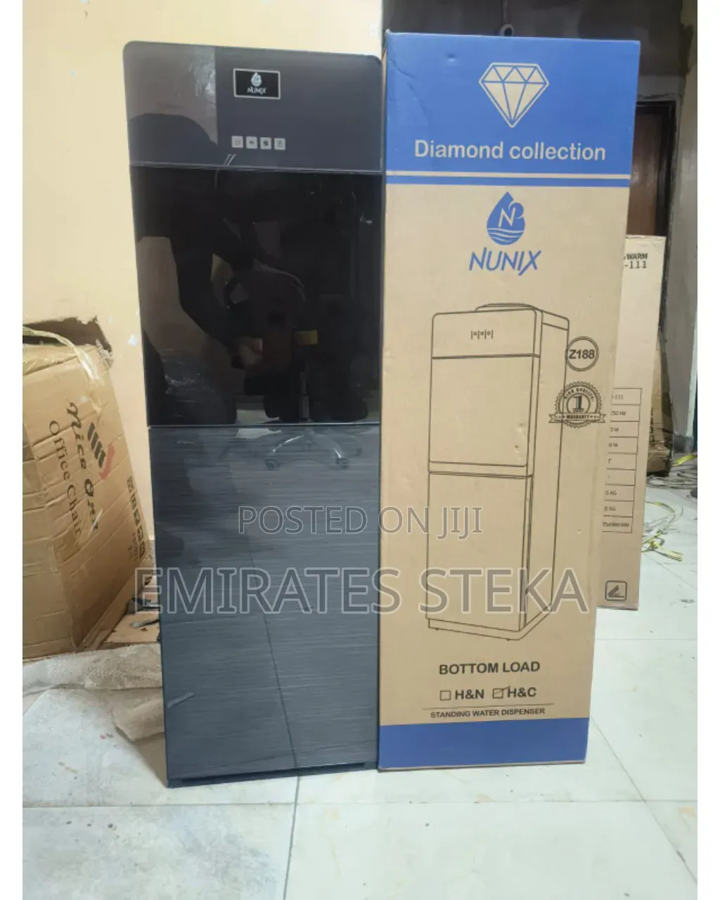 Nunix Z188C, 3Tap Water Dispenser - Bottom Load