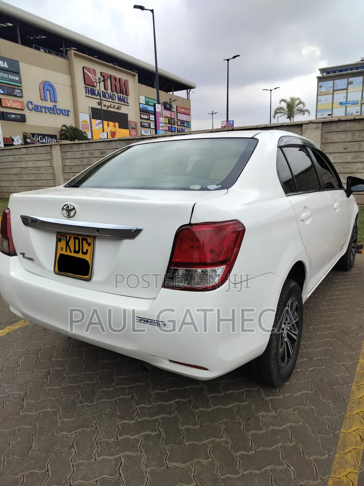 Toyota Axio 2014 Off white